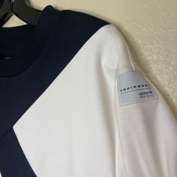 SWEATSHIRT ADIDAS EQUIPMENT ADV / 91-17 BOXY CREW SZ L - Picture 4 of 7